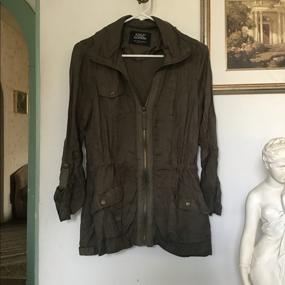 Ashley By 26 International utility hooded jacket